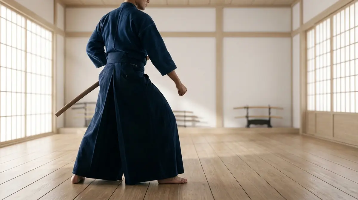 脇構えの正しいやり方|構え方を手順で解説