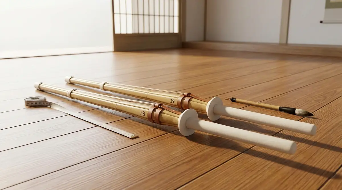 竹刀の「38」「39」とは？号数の意味とcm換算表