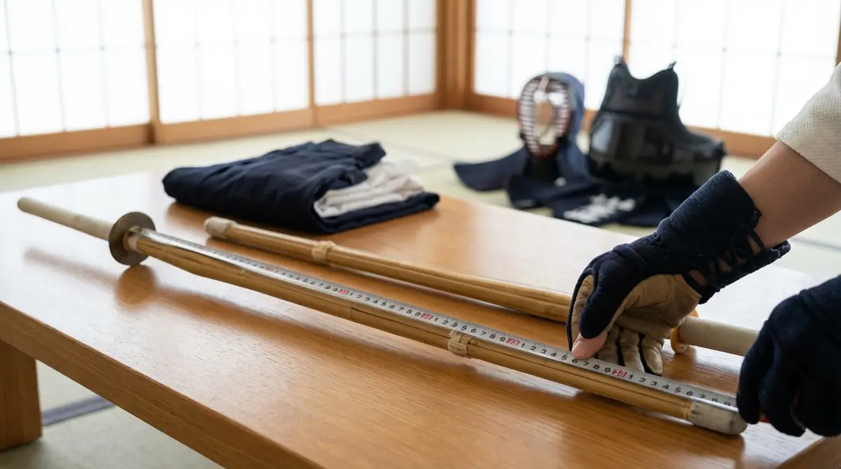 竹刀の長さの正しい測り方｜試合の検量で失格を防ぐポイント