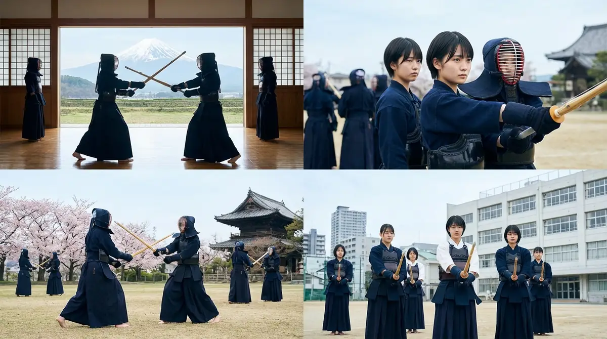 【女子】剣道強豪高校を地域別に紹介