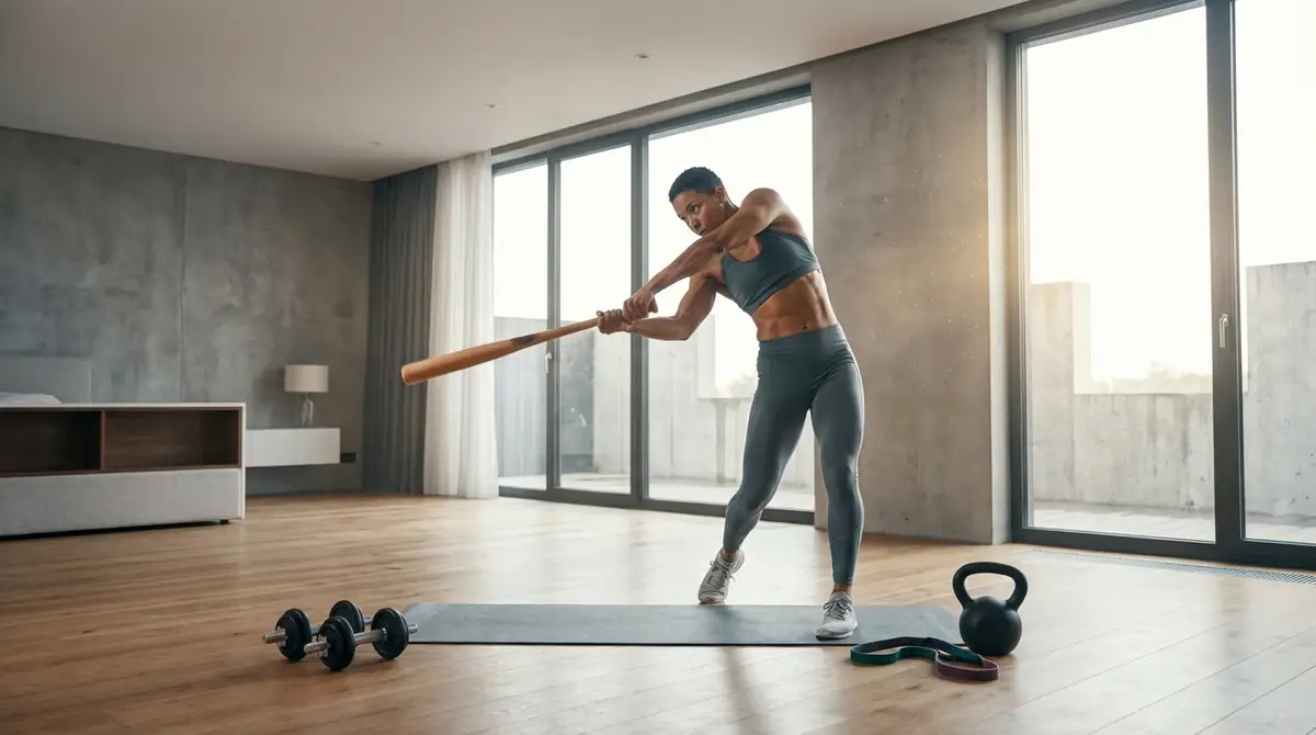 素振り×筋トレの効果的なメニュー【1日15分・自宅OK】