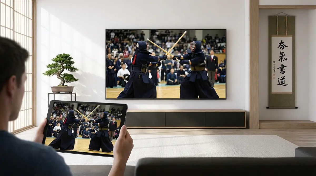 剣道有名選手の試合動画を見る方法