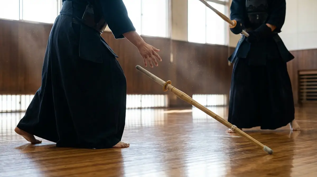 竹刀落とし（自己の竹刀を落とす）とは？【反則の結論】