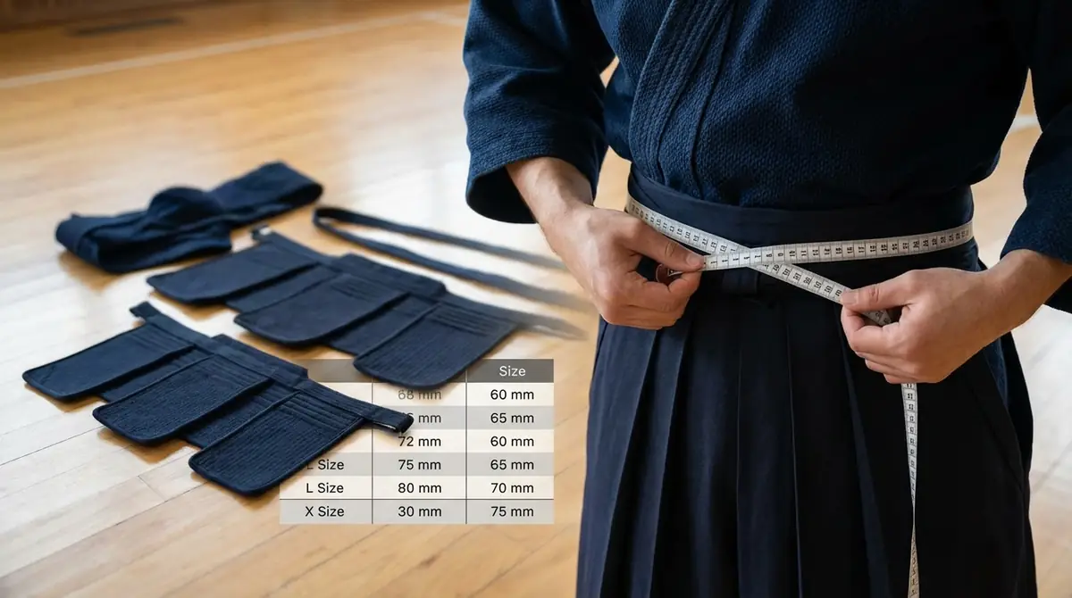 剣道の垂れサイズは身長とウエストで決まる|早見表で今すぐ確認