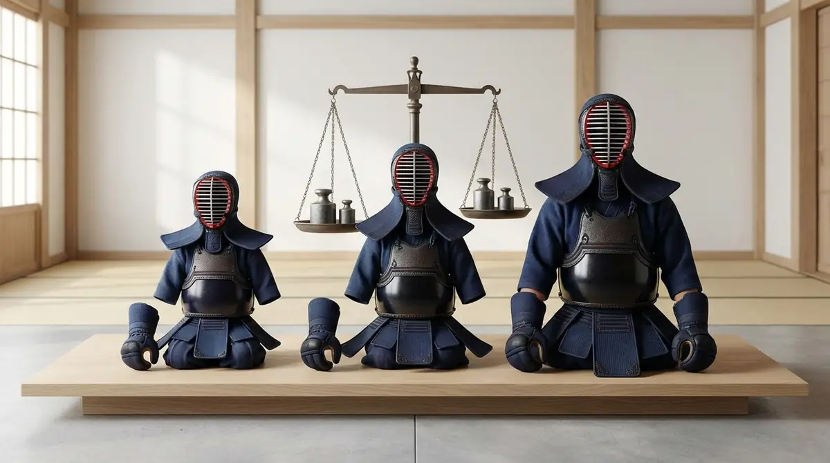 年齢・体格別の剣道防具の重さ目安