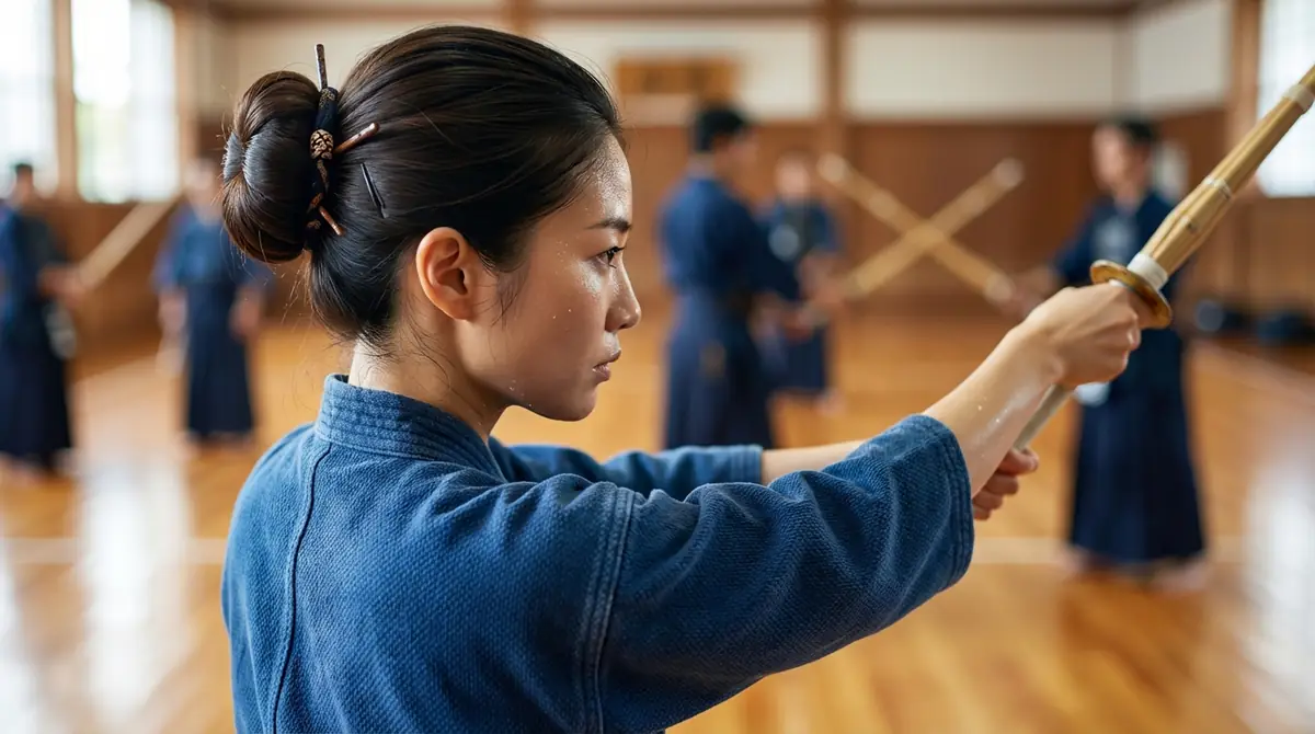 剣道女子の髪型が崩れない!キープのコツ3選