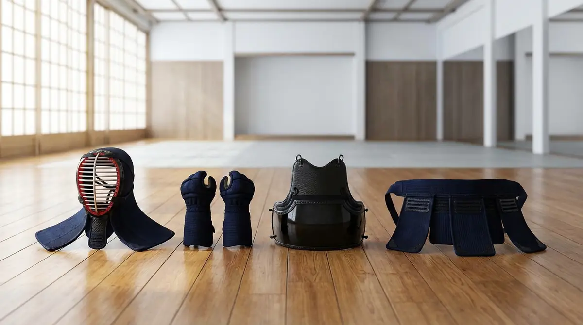 【図解】剣道防具の名前一覧|4点防具の全体像を確認しよう