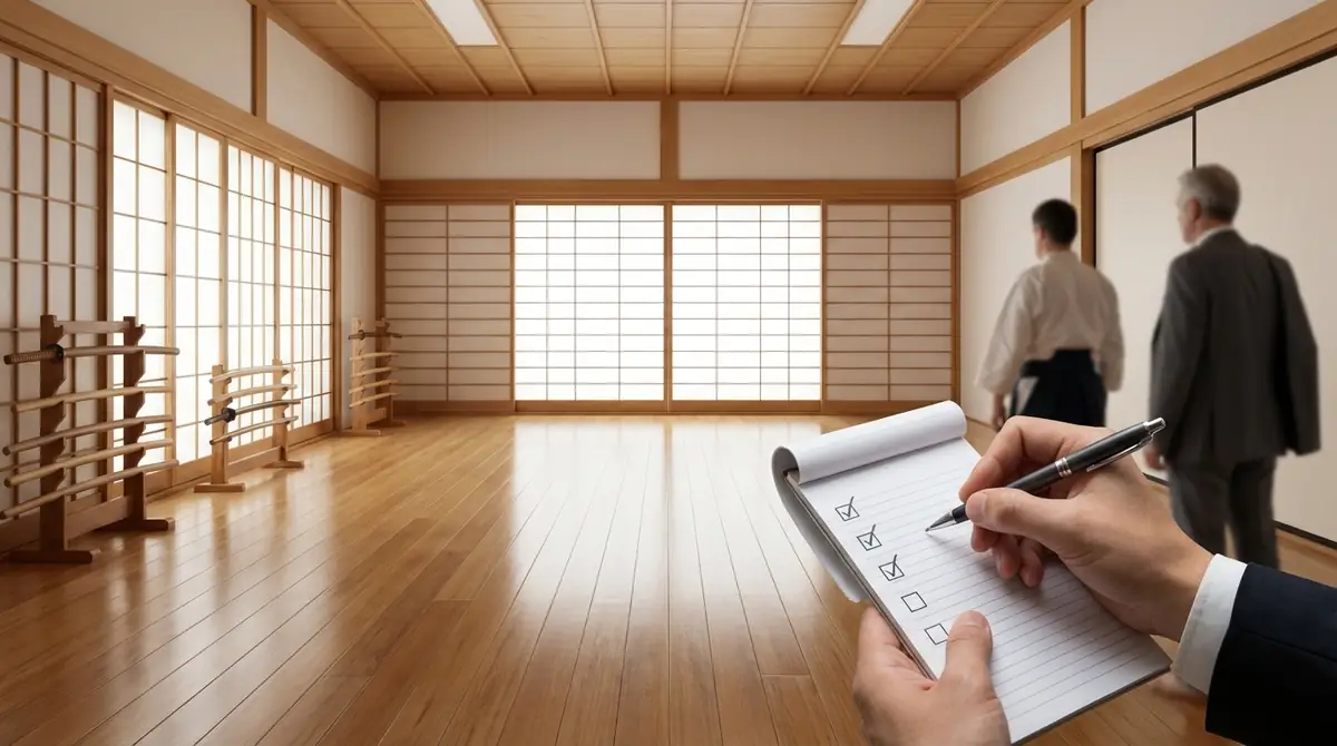 道場選びで確認すべき5つのチェックポイント