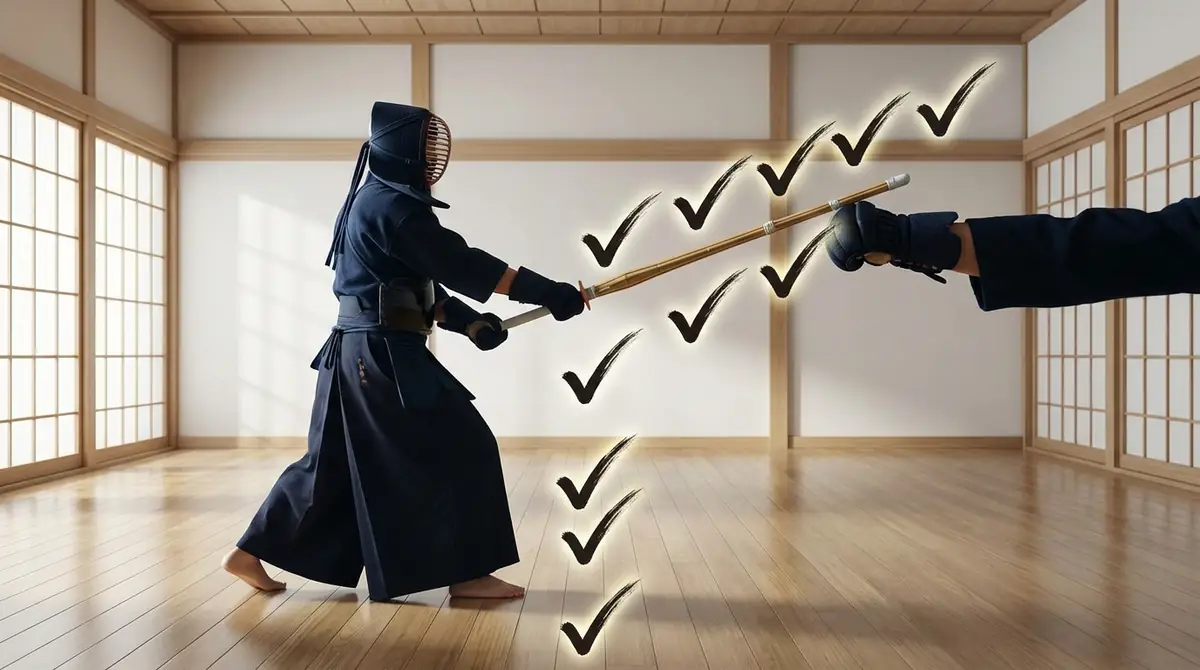 小手打ち上達度セルフチェックリスト【10項目】