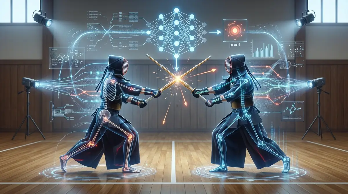 剣道AI判定システムの基本的な仕組みを図解で解説