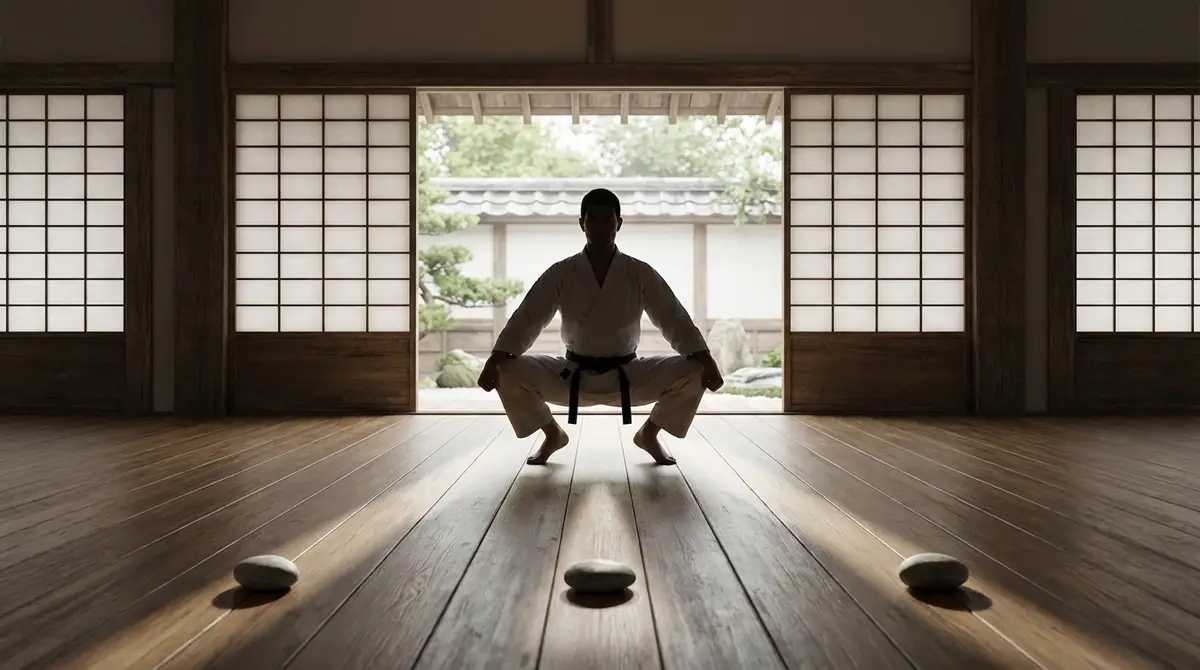 正しい蹲踞の姿勢とは？押さえるべき3つのポイント