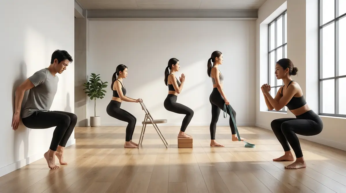 蹲踞ができない人向け｜段階別の練習ステップ