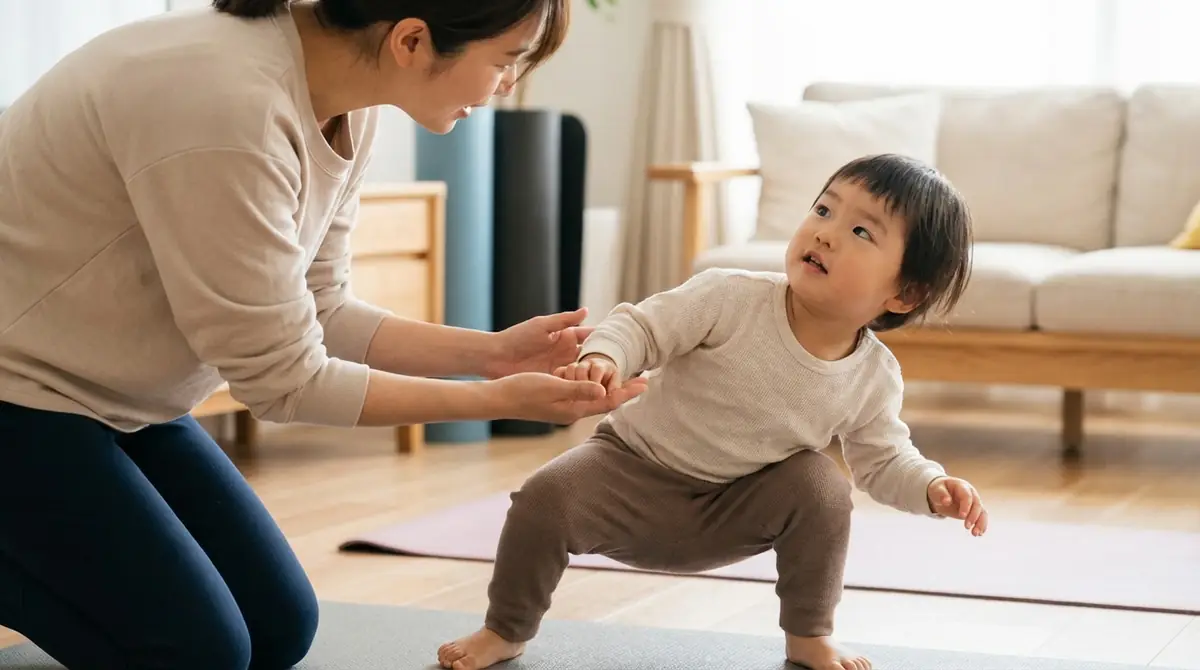 子どもが蹲踞できない場合の教え方【保護者向け】