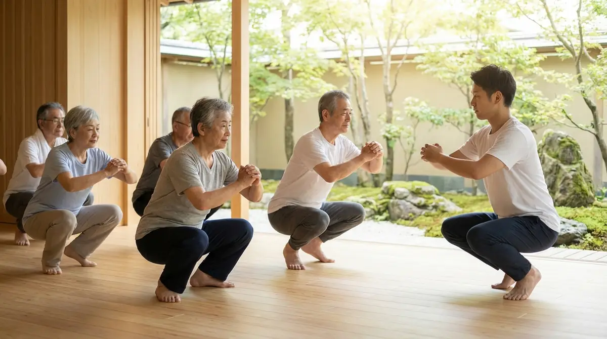 大人・シニアが蹲踞を習得するためのコツ