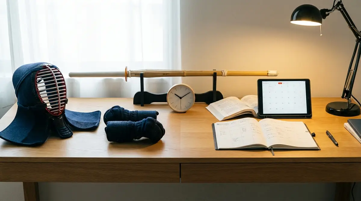 剣道と勉強を両立させる1日のスケジュール例