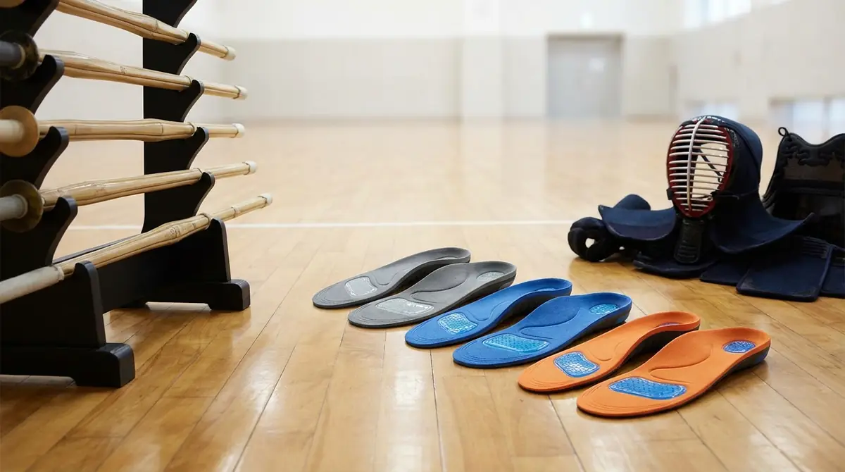 【結論】剣道の衝撃吸収インソールおすすめTOP3