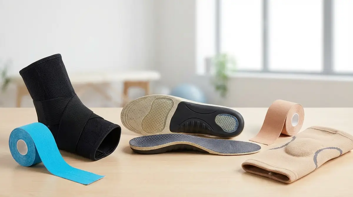 サポーター・テーピング・インソールは必要か?