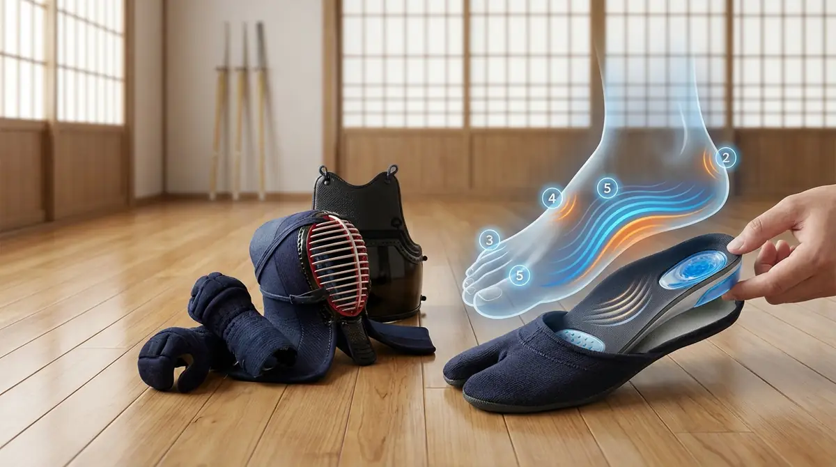 剣道用衝撃吸収インソールの選び方｜失敗しない5つのポイント