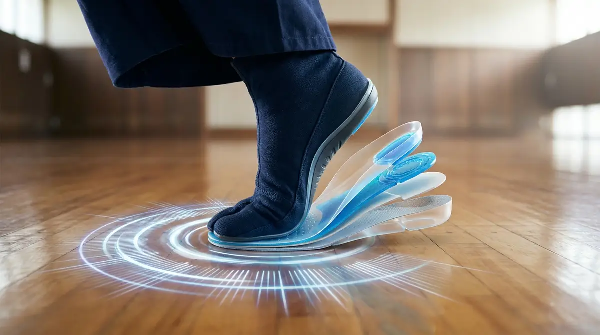 剣道インソールの正しい使い方｜衝撃吸収効果を最大化する方法