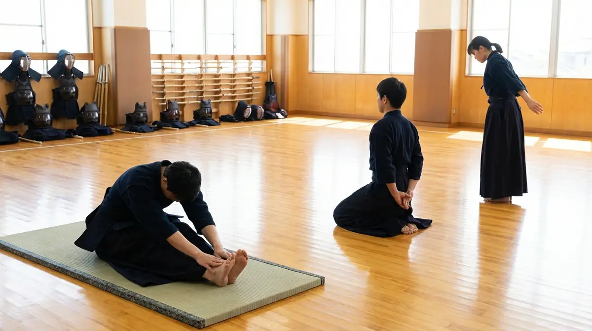 今すぐできる剣道の腰痛ストレッチ3選