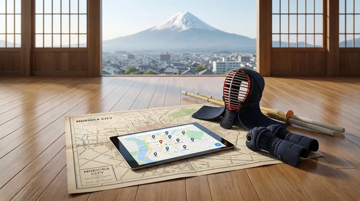 盛岡剣道協会の加盟道場を探す方法