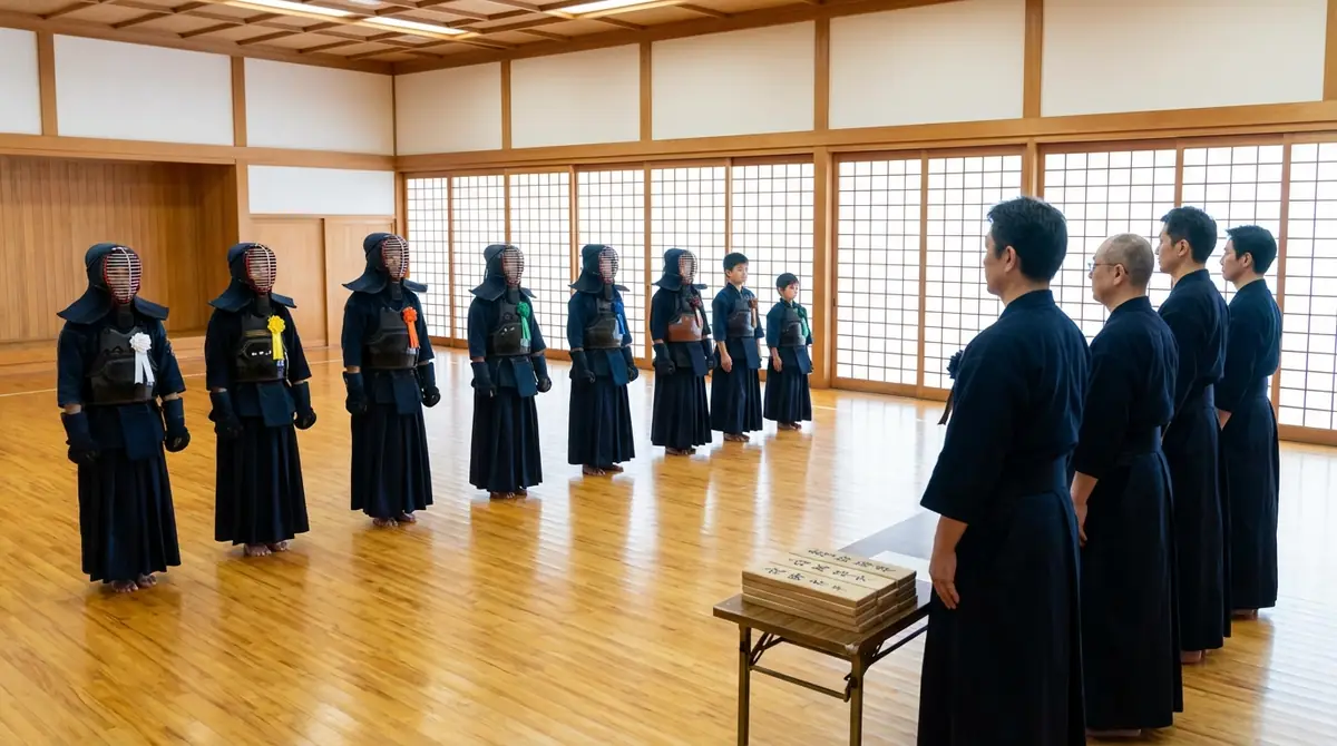 剣道級審査の内容を級別に解説