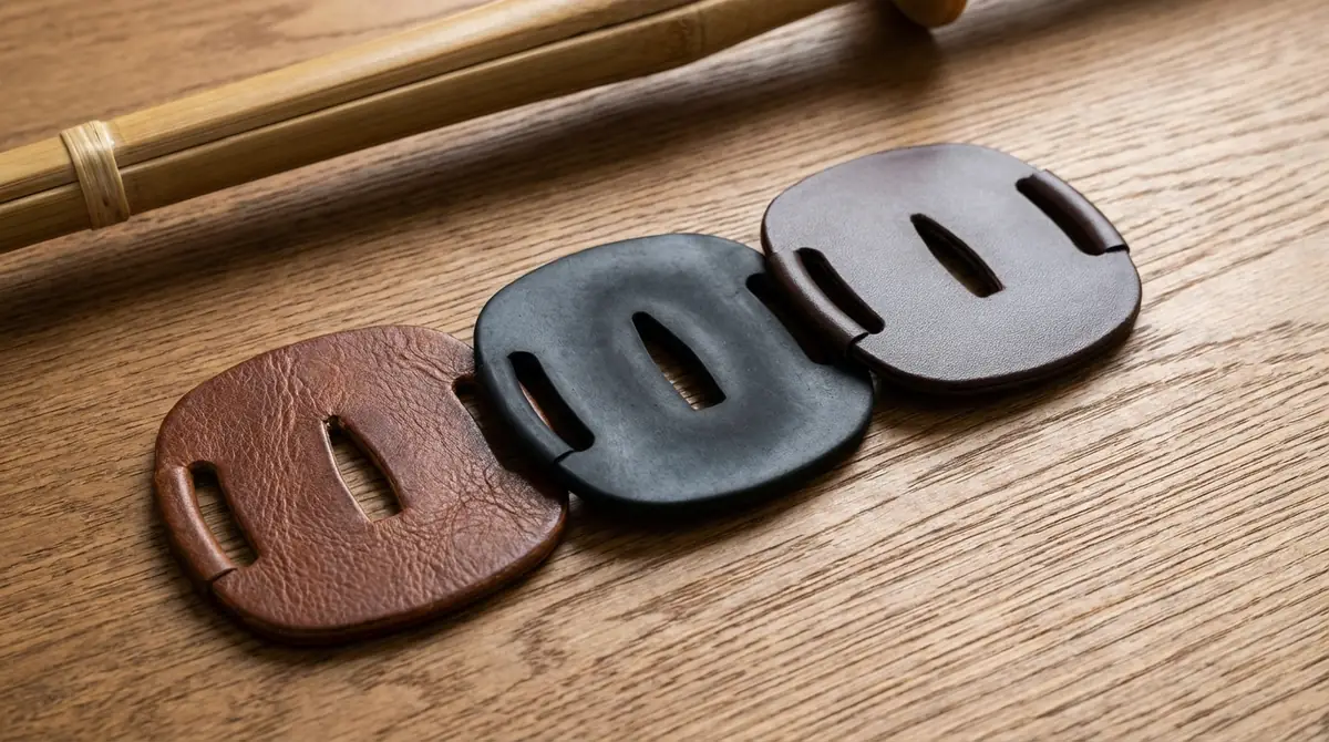 鍔革の素材と種類｜革・ゴム・合皮の特徴比較
