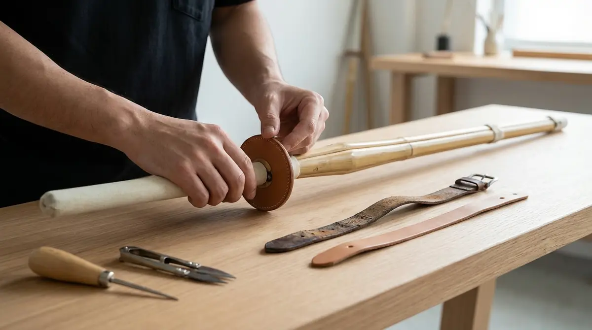 鍔革の交換方法｜初心者でもできる7ステップ