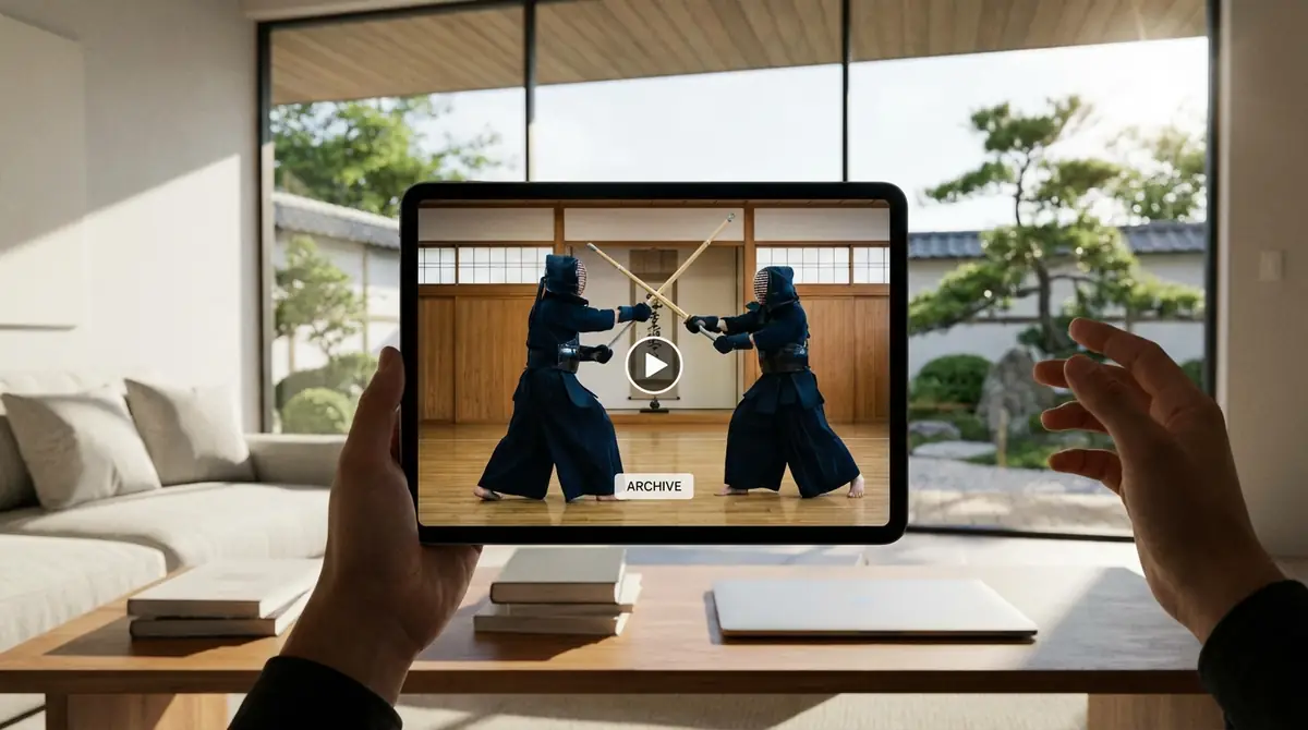 アーカイブで見逃したインハイTV剣道の試合を視聴する方法