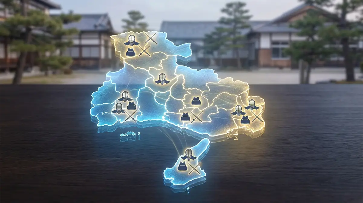 【地域別】兵庫県の剣道強豪校マップ