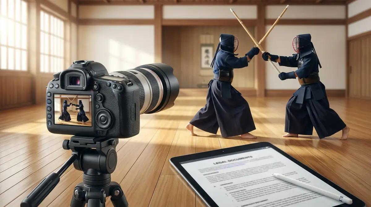 剣道の撮影許可で押さえるべき3つの権利と法律知識