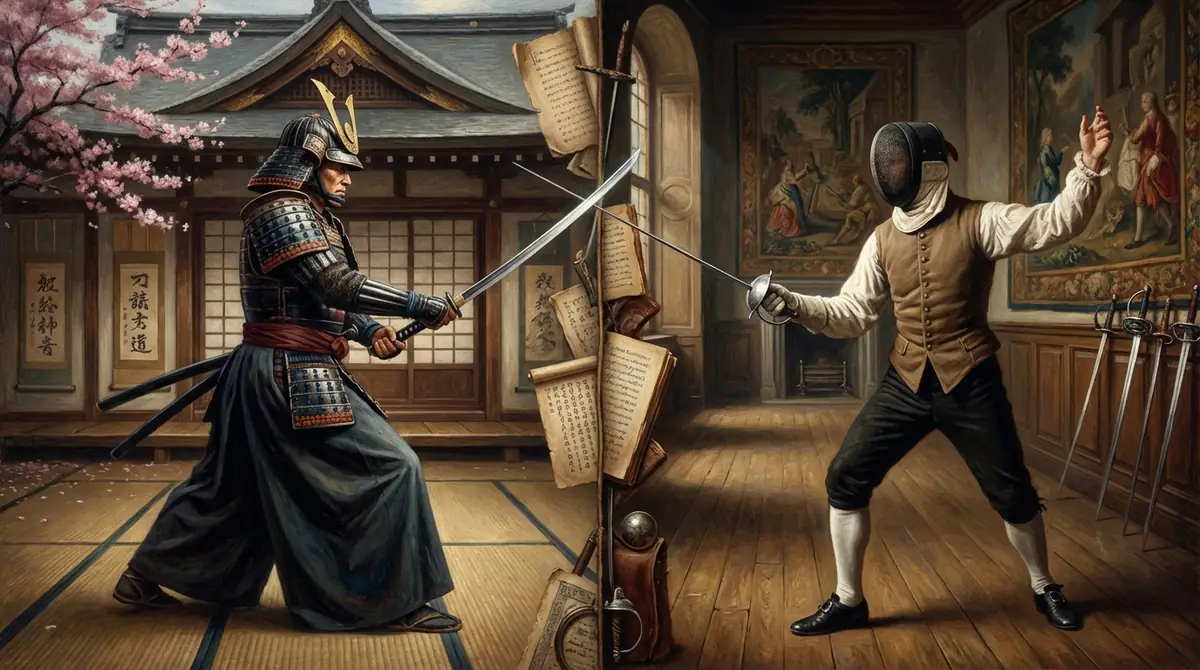 剣道とフェンシングの歴史を比較｜日本武道vs欧州スポーツ