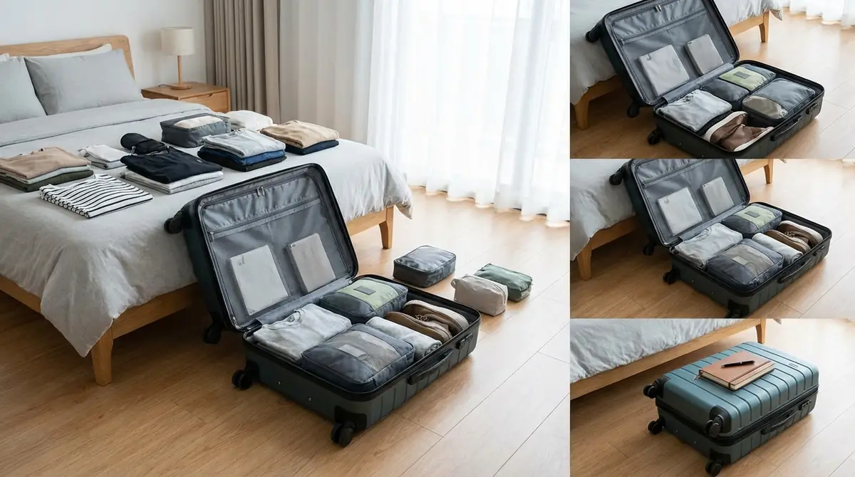 失敗しない荷造り術|5ステップでパッキング完了