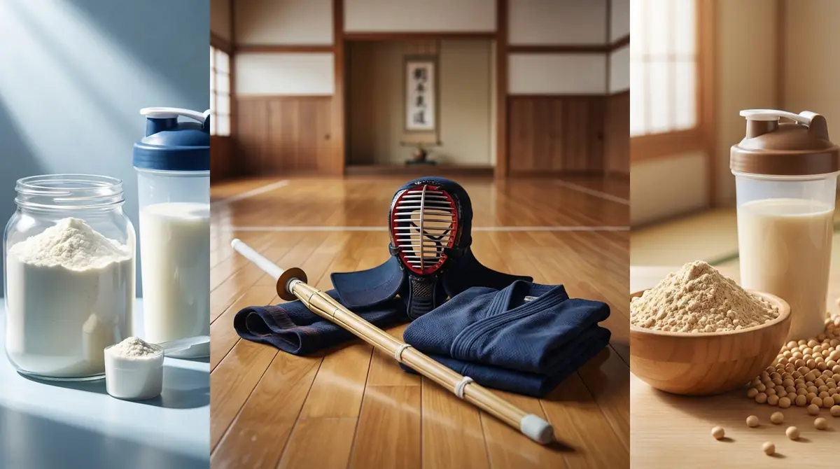 剣道に向いているプロテインの選び方｜ホエイ vs ソイ
