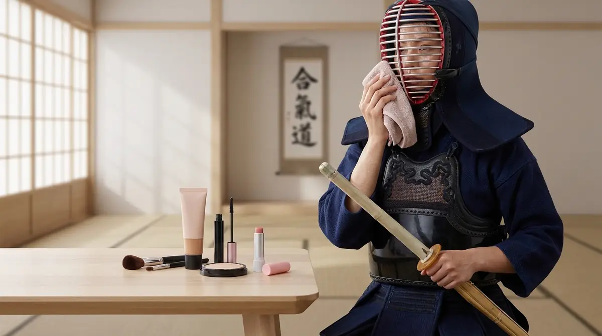 剣道女子におすすめの落ちないコスメ【パーツ別】