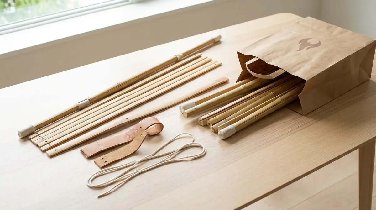 【結論】竹刀は分解すれば「燃えるゴミ」で処分できる