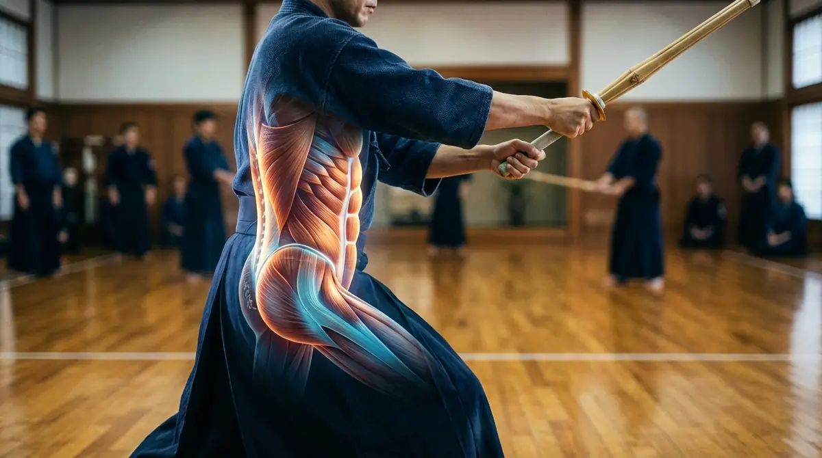【体幹】剣道で発達する腹筋・背筋・インナーマッスル