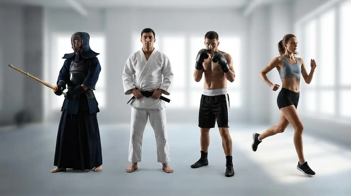 剣道と他の武道・スポーツの体型比較