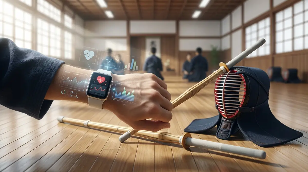 スマートウォッチは剣道の稽古に役立つのか?計測データと活用メリット