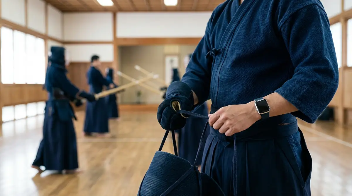 剣道の稽古中にスマートウォッチを着けてもいい?規則と注意点