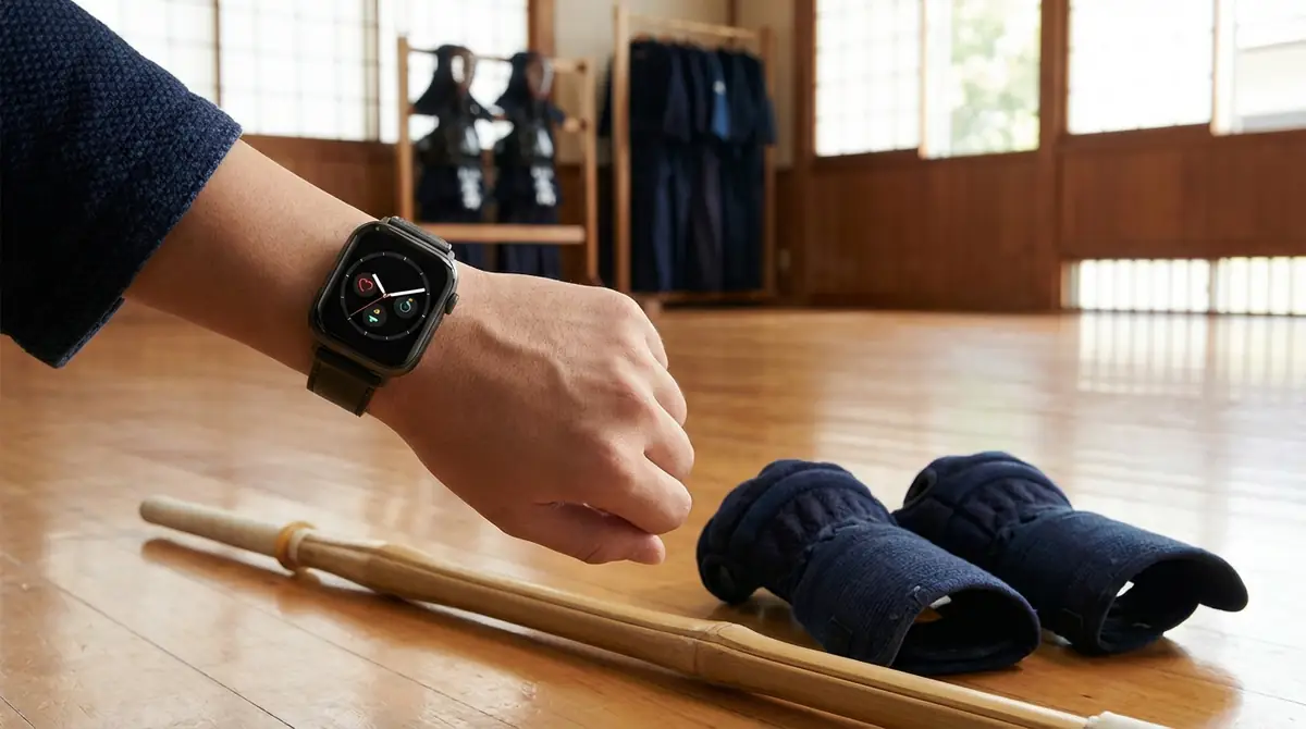 剣道の稽古に使えるスマートウォッチの設定方法【機種別】