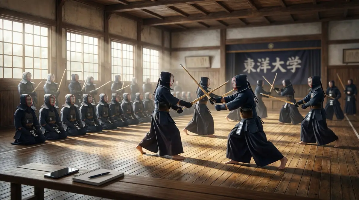 東洋大学剣道部の基本情報【練習場所・部員数・連絡先】