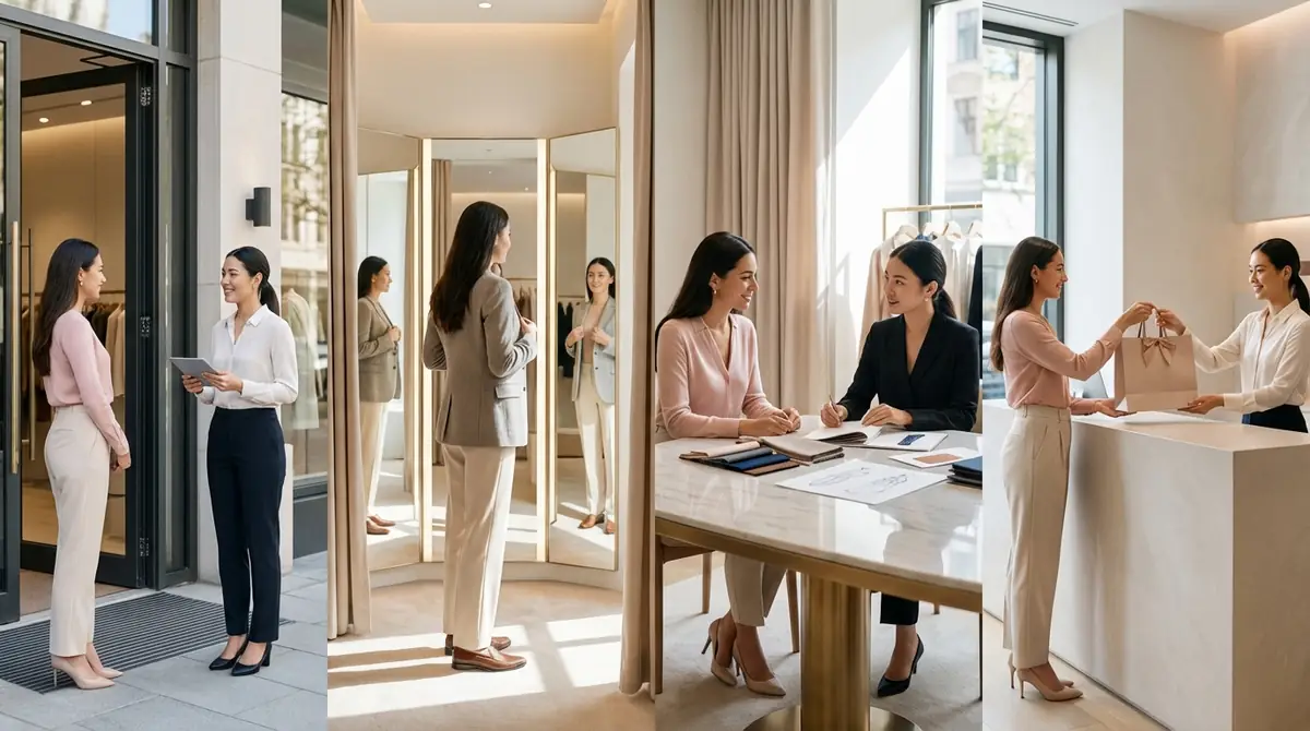 来店から購入までの流れ|予約・試着・相談ガイド