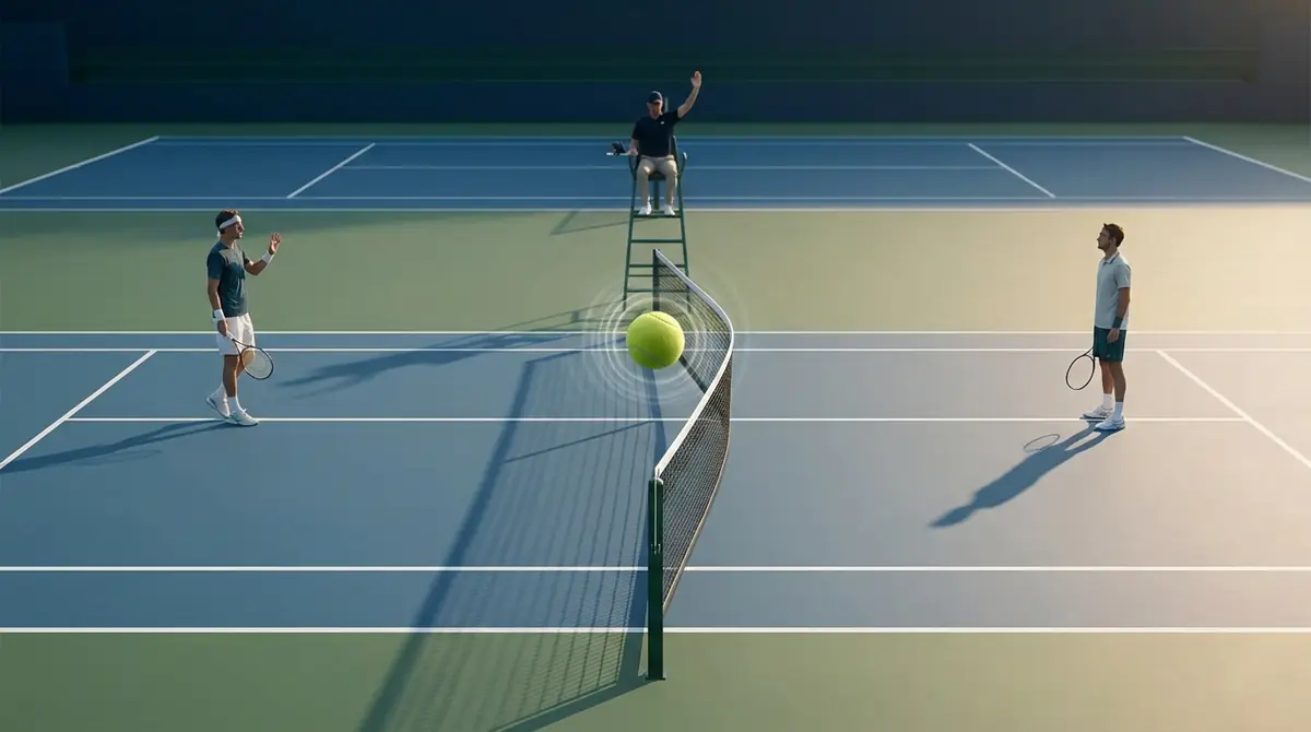 let宣告時の正しい動き方|審判・選手別に解説