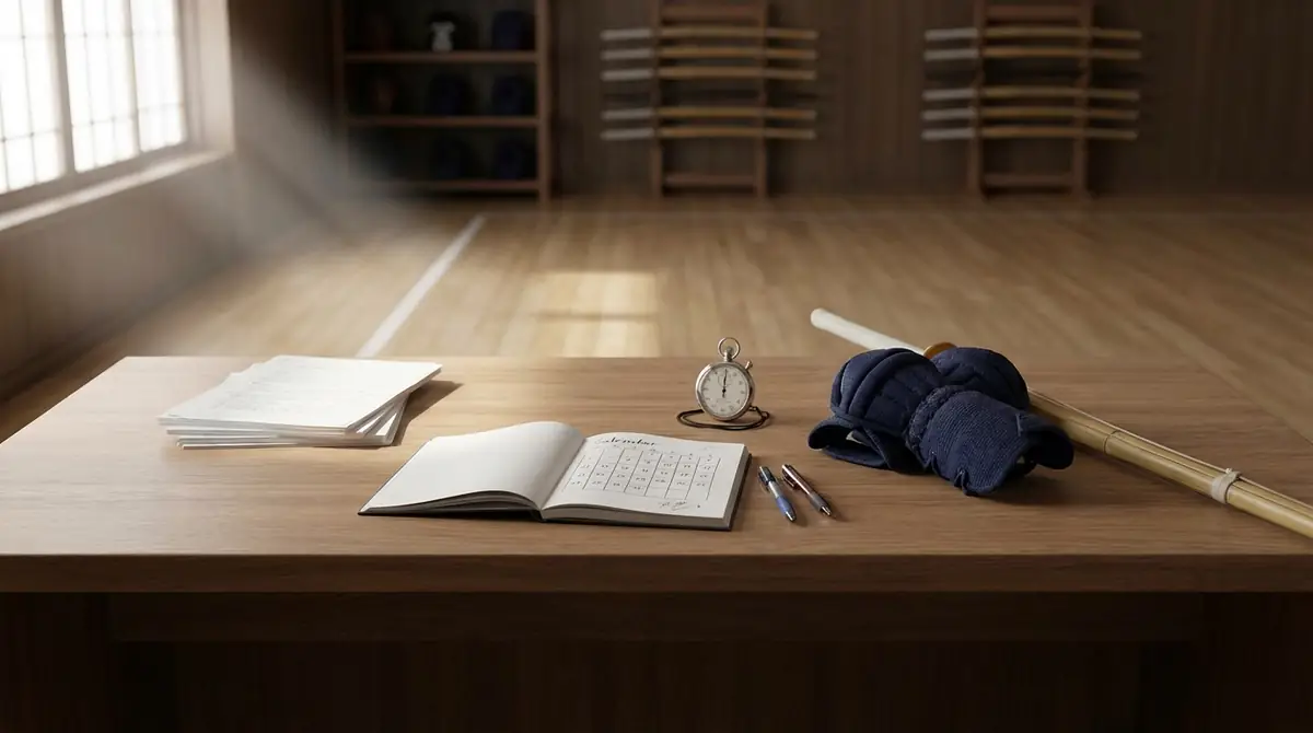 剣道2段の審査1ヶ月前からの実践スケジュール