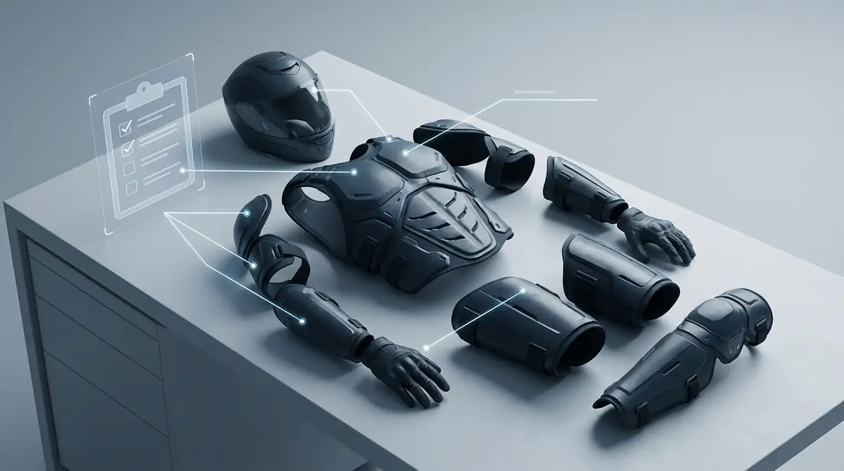 防具購入時に知っておきたい部位名チェックリスト