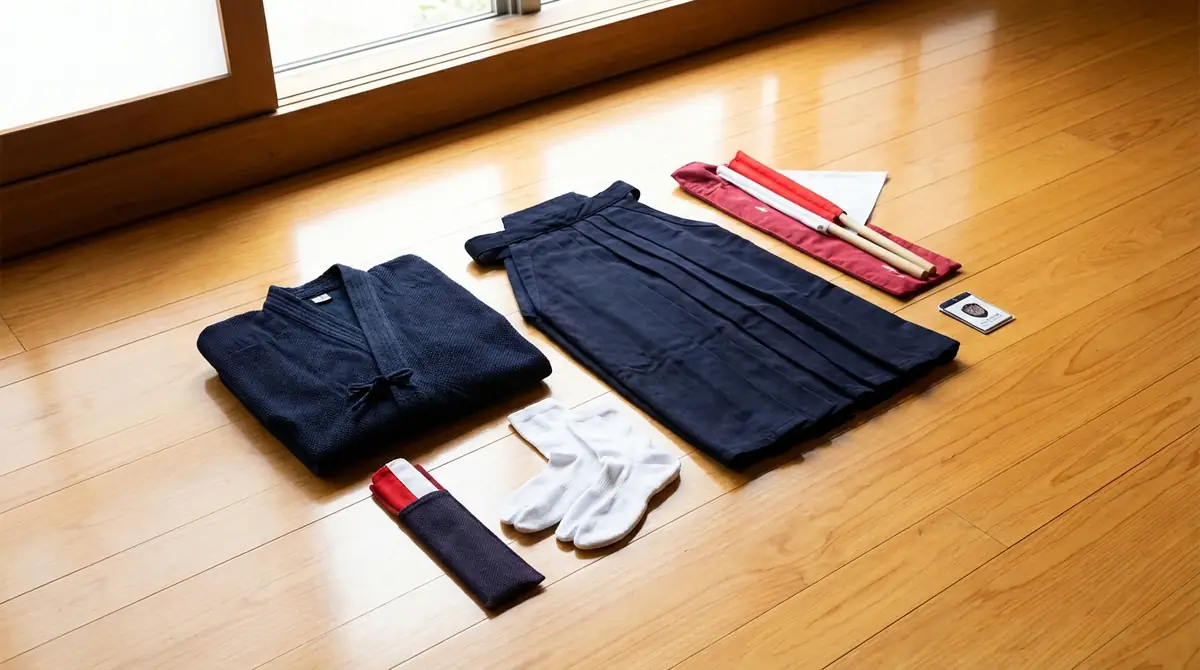 【早見表】剣道審判の服装チェックリスト|基本5点セット